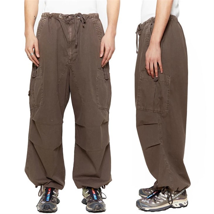 Plain Baggy Cargo Pants Plain Baggy Cargo Pants