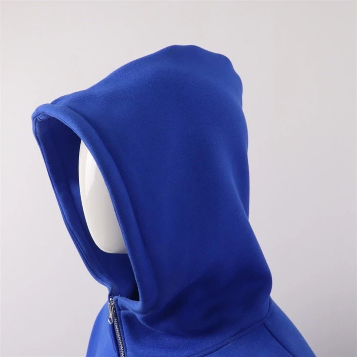 Customer Embroidery Collared Half Zip Hoodie